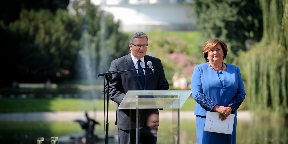 bronisław komorowski anna komorowska narodowe czytanie