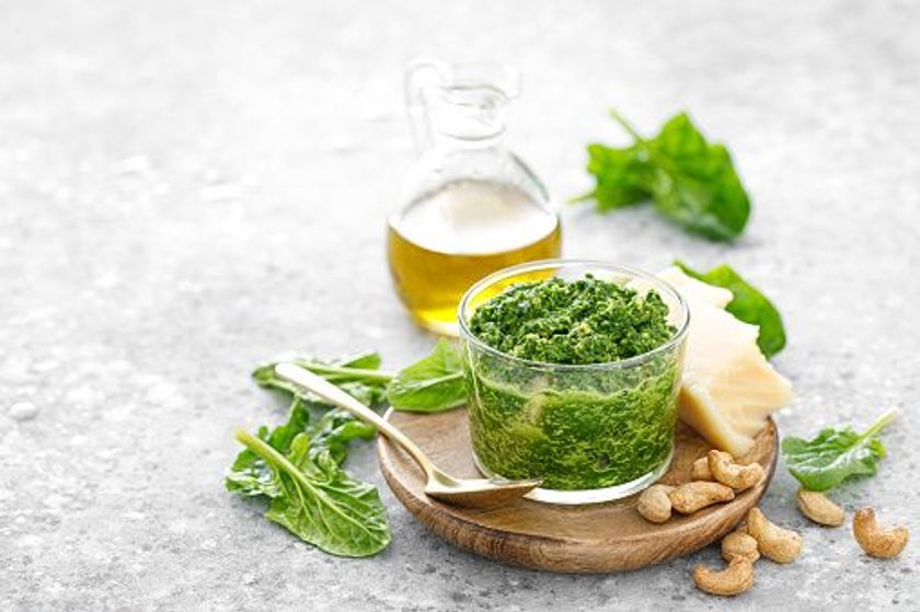 Szpinakowe pesto