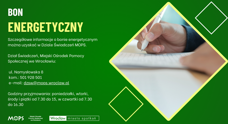 Aby otrzymać bon, należy spełnić kryterium dochodowe. 