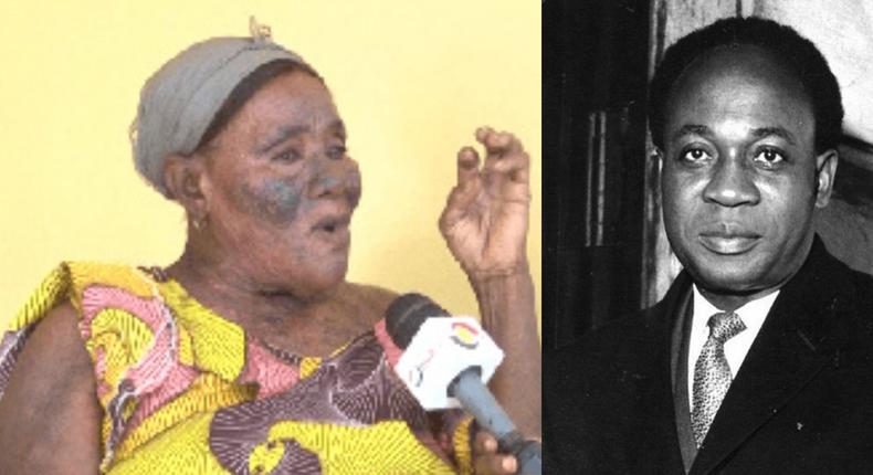 80-year-old woman speaks about how Nkrumah helped her get a job as tractor driver