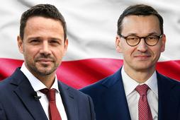 Rafał Trzaskowski Mateusz Morawiecki