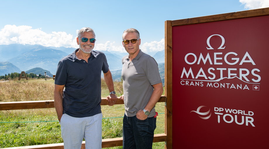  OMEGA Masters: Raynald Aeschlimann i George Clooney