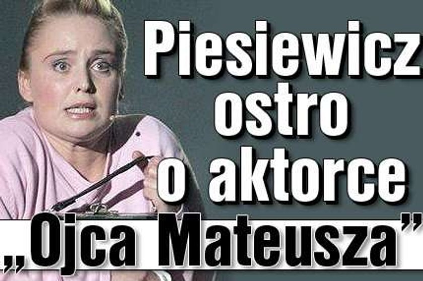 Piesiewicz ostro o aktorce "Ojca Mateusza"