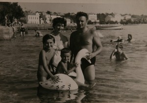 Saša Popović, porodične fotografije