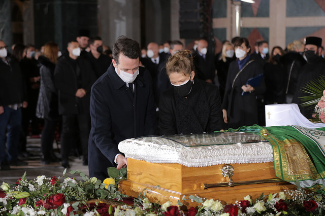 Burial of Patriarch Irinej