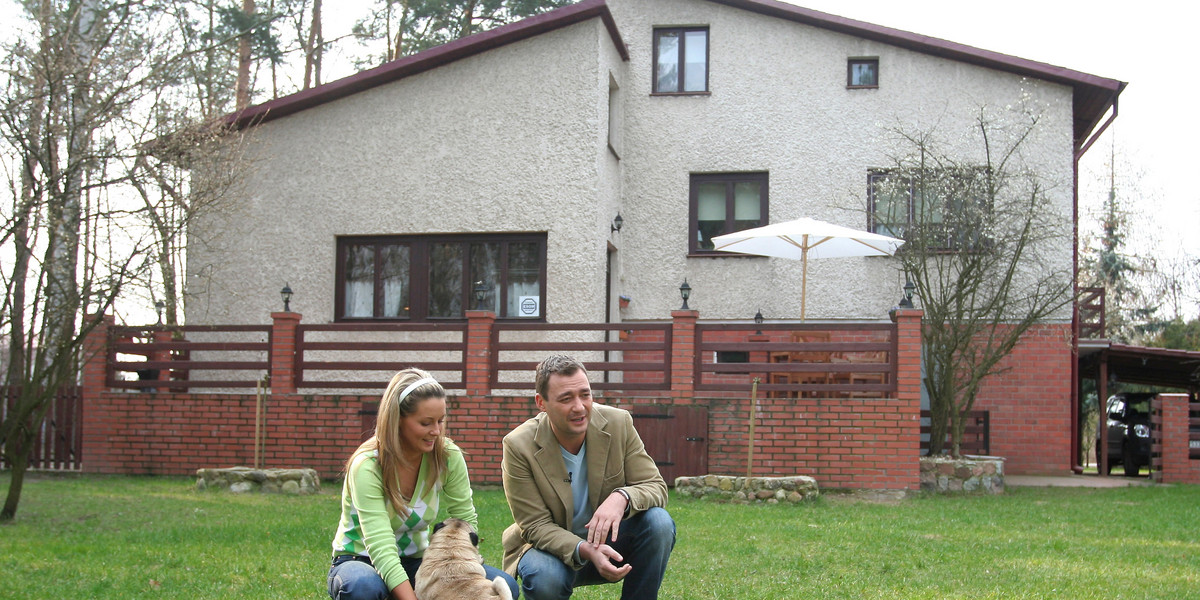 Małgorzata Rozenek i Jacek Rozenek.