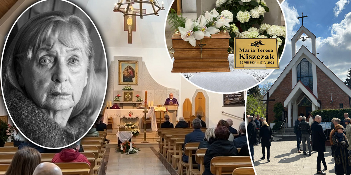 Pogrzeb Marii Kiszczak.