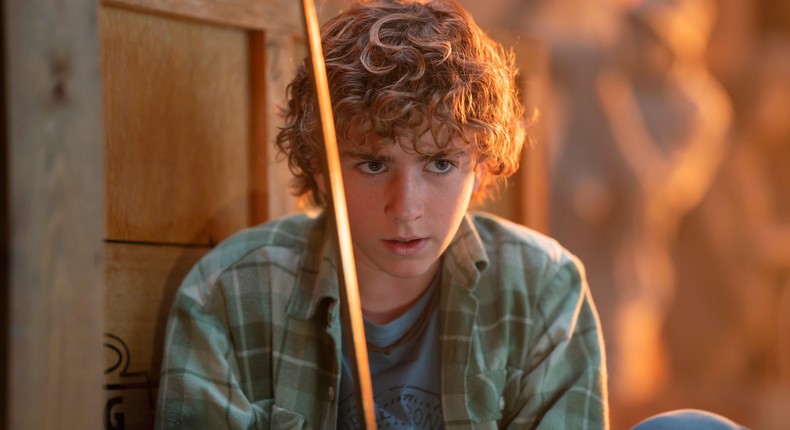 Walker Scobell as Percy Jackson in Disney+'s Percy Jackson and the Olympians.Disney+