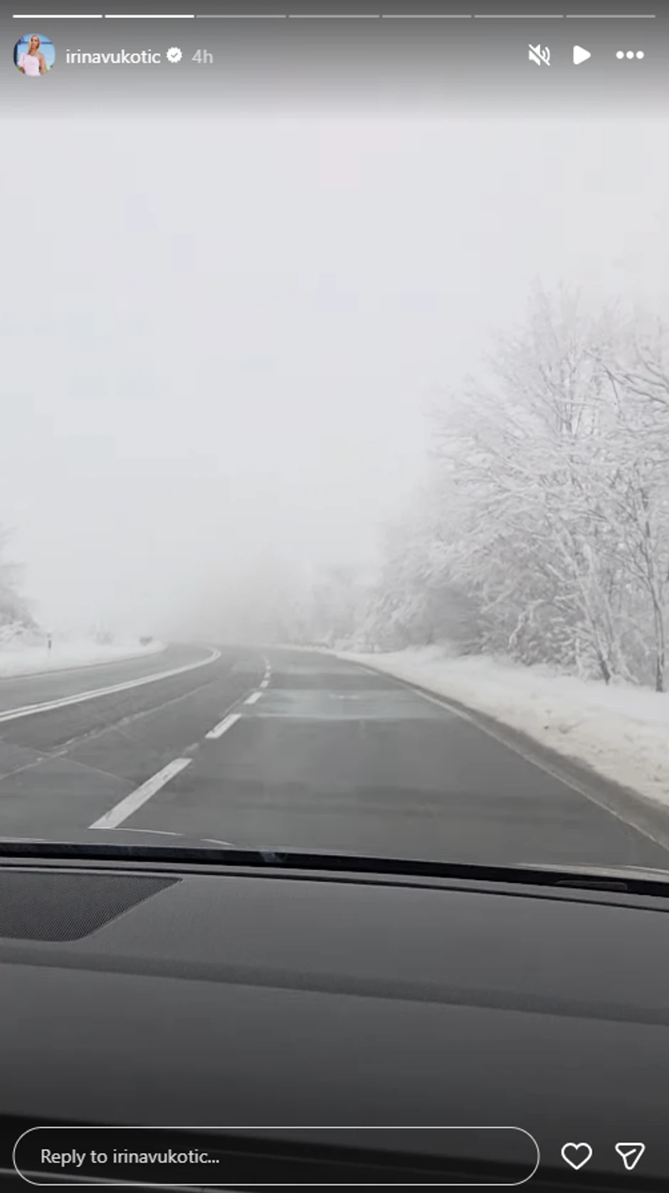 Irina Vukotić objava