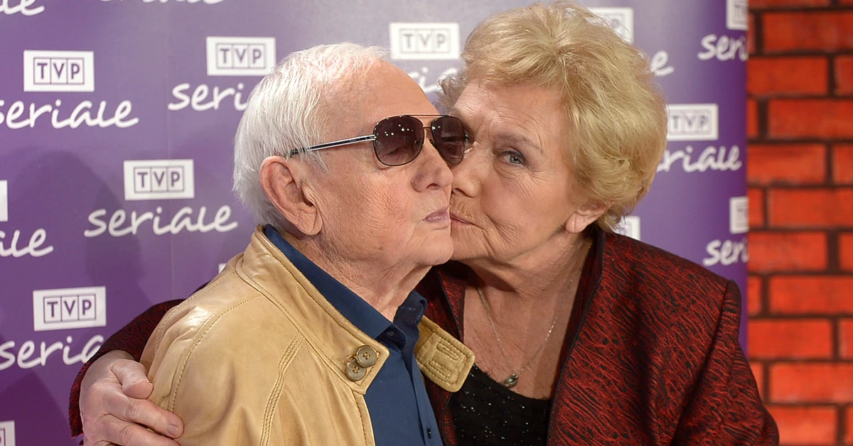 Witold Pyrkosz "wrócił" do "M jak miłość". Teresa Lipowska wzruszona [WIDEO]