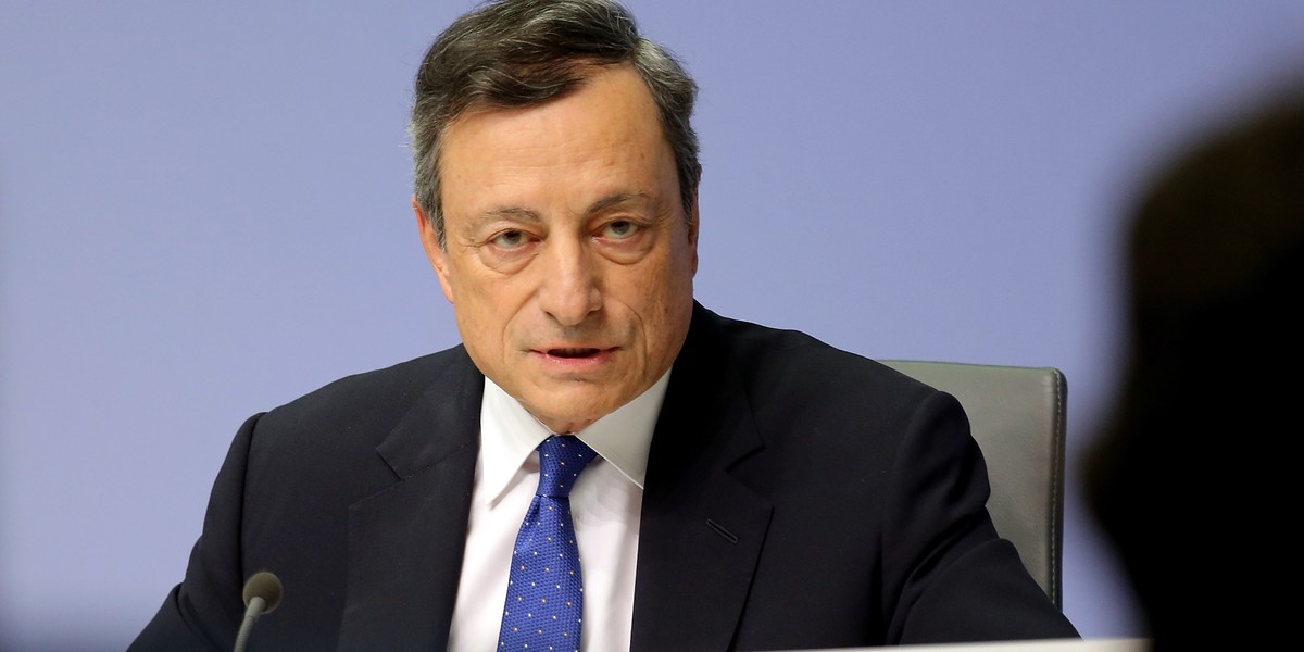 Mario Draghi jedynie w ogólny sposób odniósł się do kwestii polityki monetarnej, nie poruszając tej tematyki w kontekście EBC