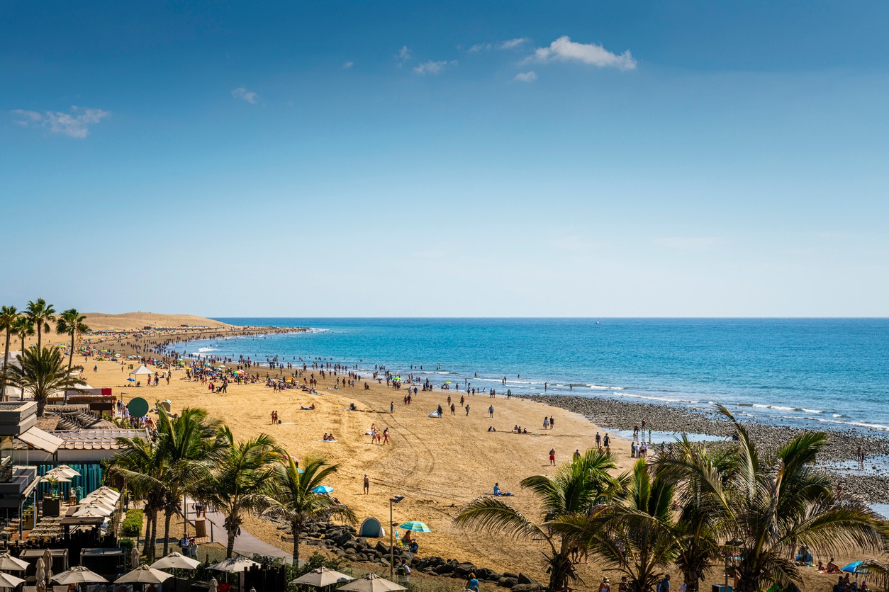 Letovisko Maspalomas na Kanárskych ostrovoch. (ilustračné foto)
