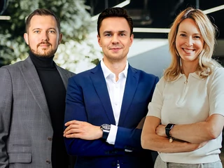 Od lewej: Krzysztof Wróblewski, CEO Contec, Konrad Krajewski, wiceprezes Biotts i Zuzanna Mikołajczyk, założycielka Know How Match
