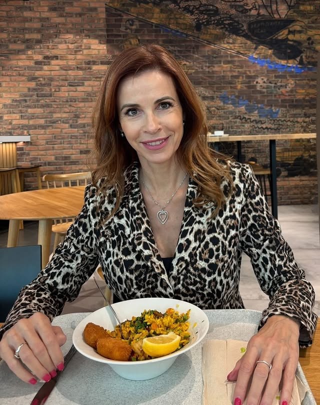 Slovenská herečka Gabriela Škrabáková Kreutz. 