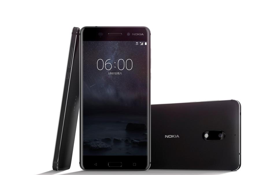 A new Nokia 6 smartphone is seen in this handout image