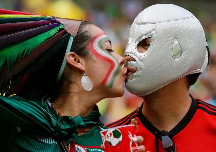 Meksykanie najbarwniejszymi kibicami na mundialu w Brazylii
