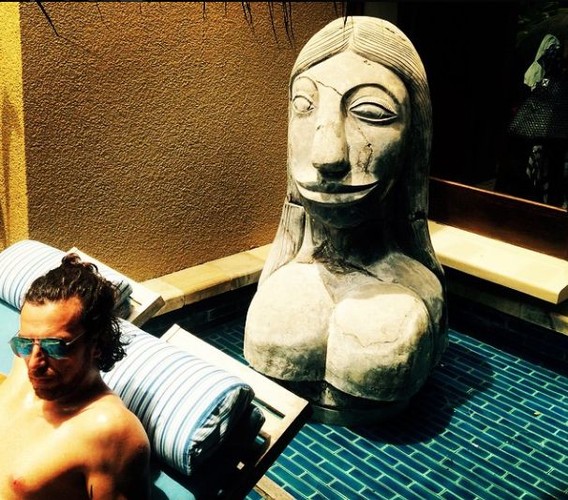 Doda i Emil Haidar na wakacjach