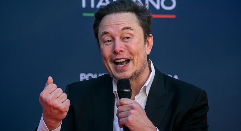 Elon Musk has unveiled his own AI model, Grok. Antonio Masiello/Getty Images