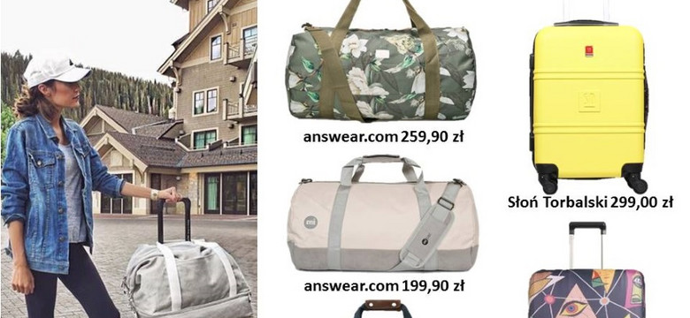 Stylowo w drodze: modne walizki i torby podróżne. PRZEGLĄD