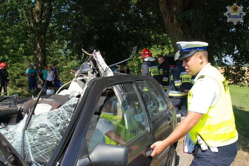 Wypadek w Łebieńskiej Hucie