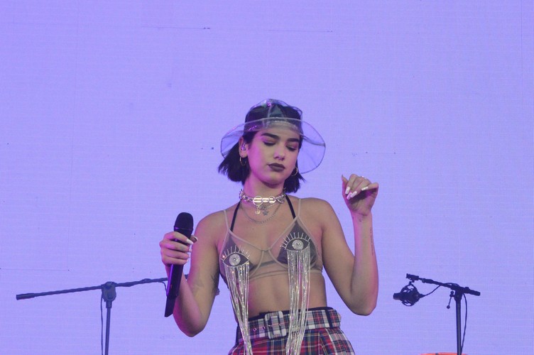 Dua Lipa podczas Orange Warsaw Festival. 1 czerwca 2018