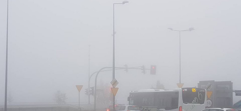 Kraków: smog spowił miasto