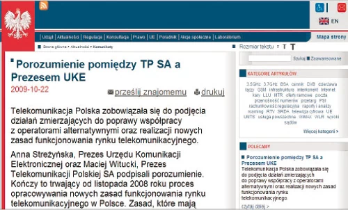 Wypracowanie porozumienia pomiędzy TP a UKE ciągnęło się latami. Teraz jest wreszcie szansa na uczciwą konkurencję na rynku telekomunikacyjnym