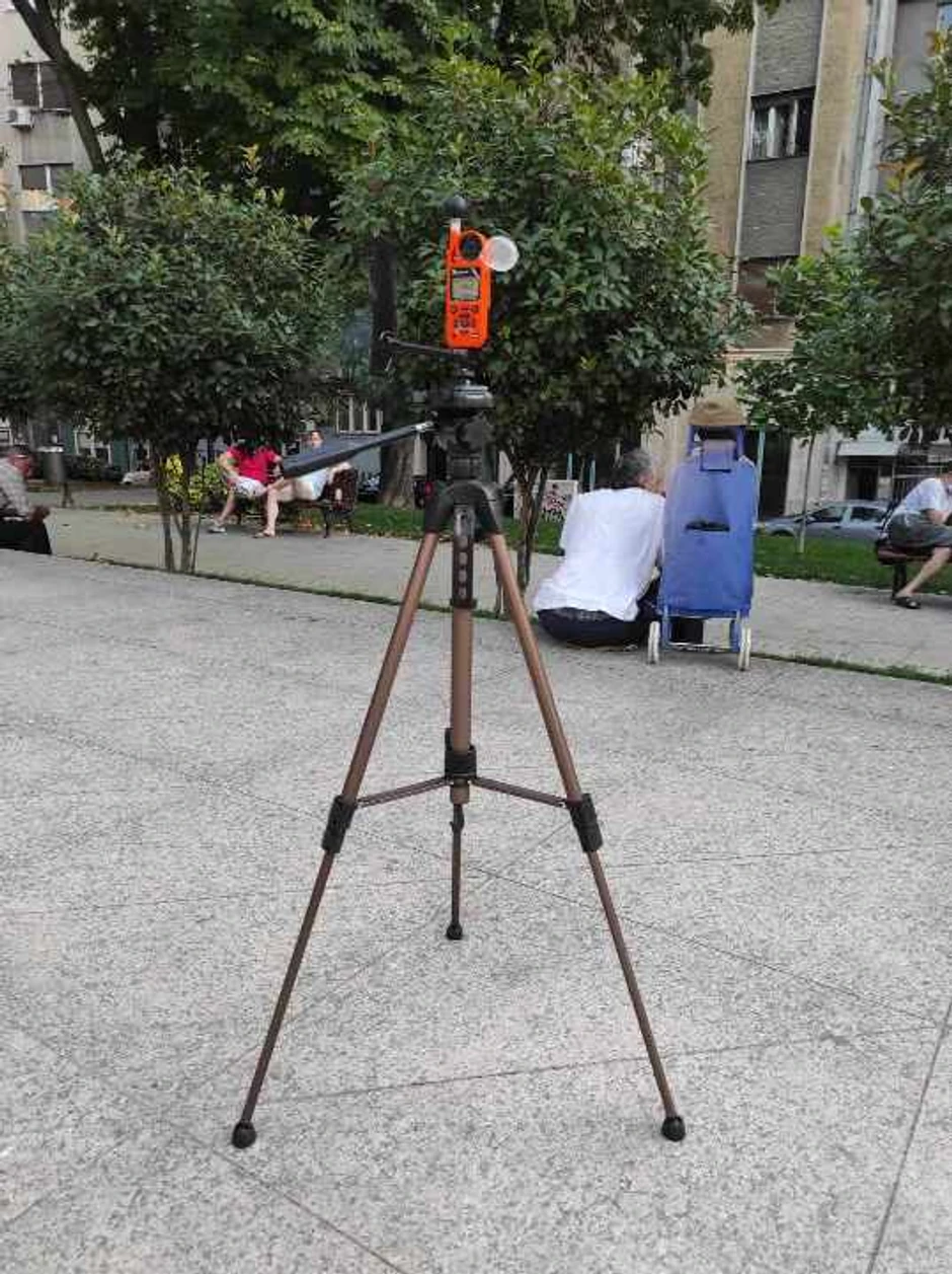 Merenja temperature u Beogradu, istraživanja u razlici temperature vazduha