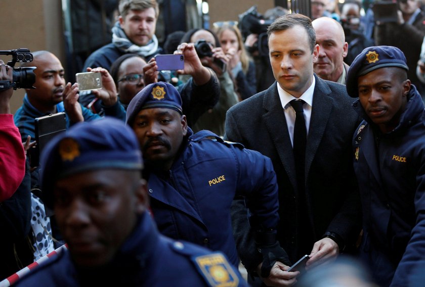 Pistorius na rodzinnej fotografii. Wiele ciepłych słów