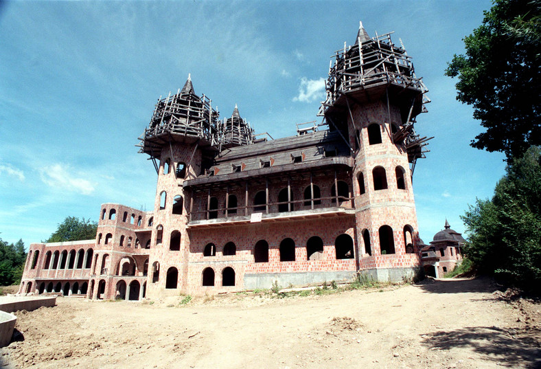 Zamek w 1995 r.