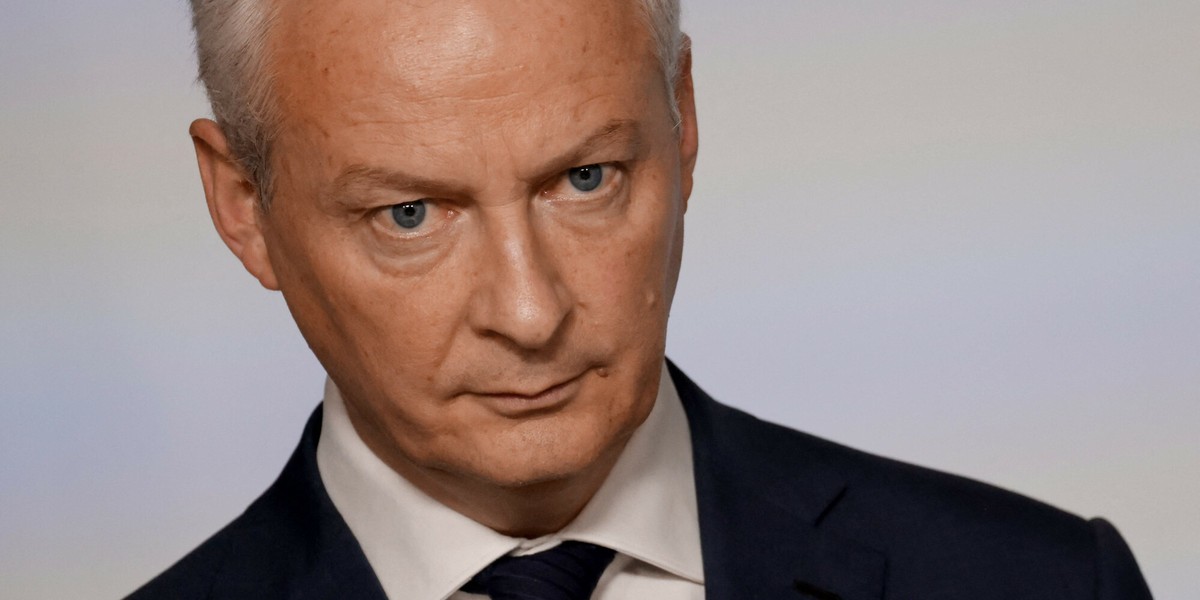 Francuski minister finansów Bruno Le Maire.