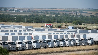 MKCK: Pierwsze ciężarówki z pomocą humanitarną odjadą do Ługańska w piątek