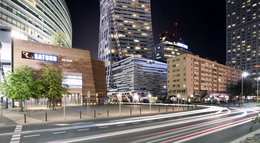 Złota 44 - wizualizacja (c) ORCO fot. Krzysztof Wierzbowski