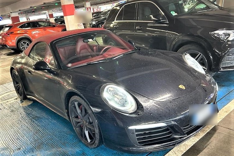 Kradzione Porsche 911
