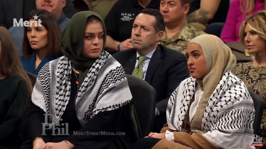 Propalestinski aktivisti u emisiji "Dr Fil prajmtajm"