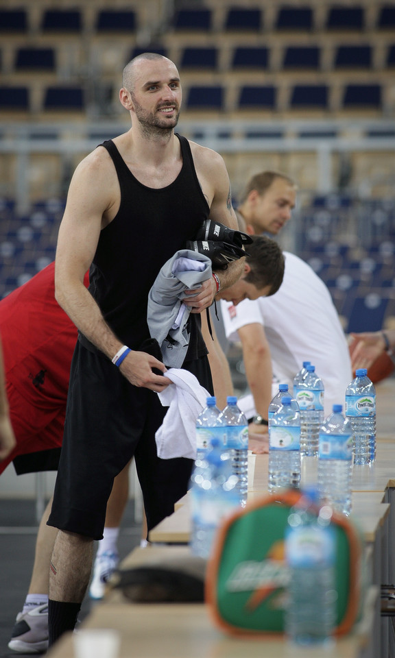 KOSZYKÓWKA TRENING REPREZENTACJI POLSKI