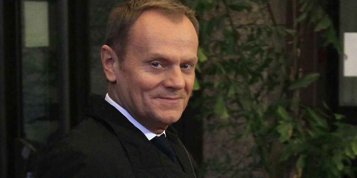 Donald Tusk w Brukseli