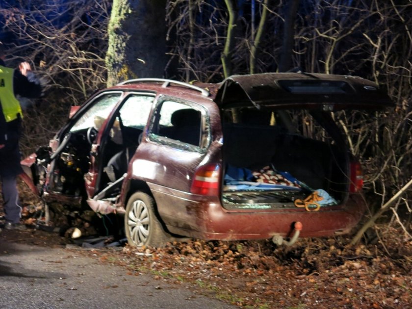 Tragiczny wypadek pod Lubaniem na Dolnym Śląsku