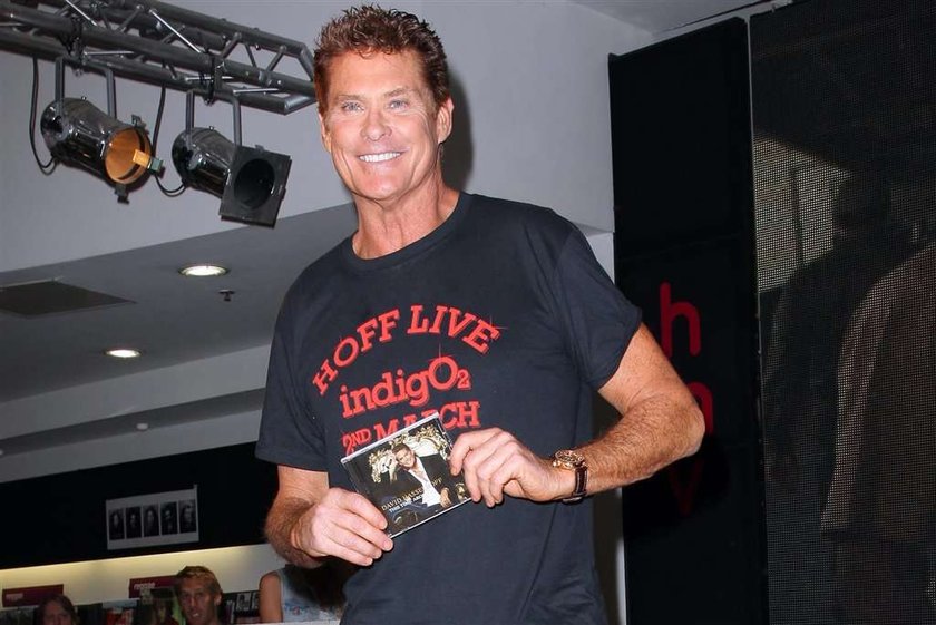 Hasselhoff promuje nowy album