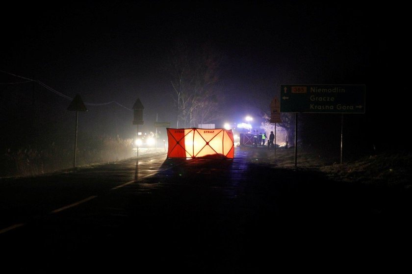 Wypadek w Krasnej Górze