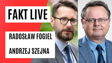 Fakt LIVE: gośćmi Radosław Fogiel i Andrzej Szejna