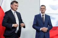 Zbigniew Ziobro i Mateusz Morawiecki