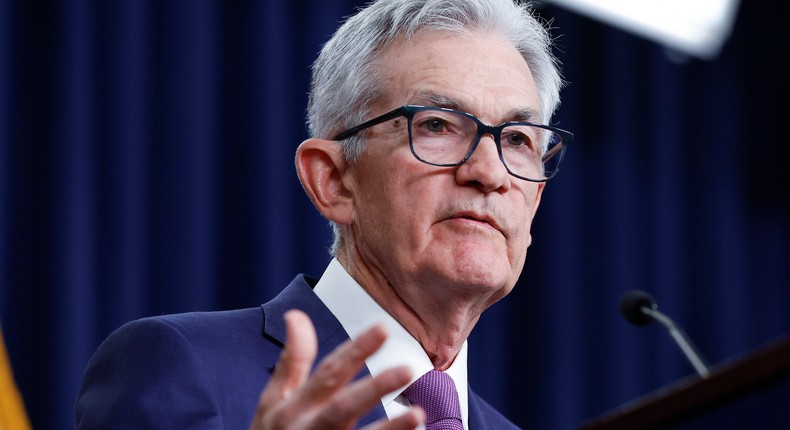 US Federal Reserve Board Chairman Jerome Powell.Anna Moneymaker/Getty Images