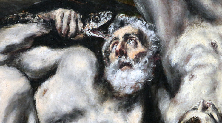 Részlet El Greco: Laokoón című képéből (1612-1614 körül, olaj, vászon) Fotó: Séra Tamás