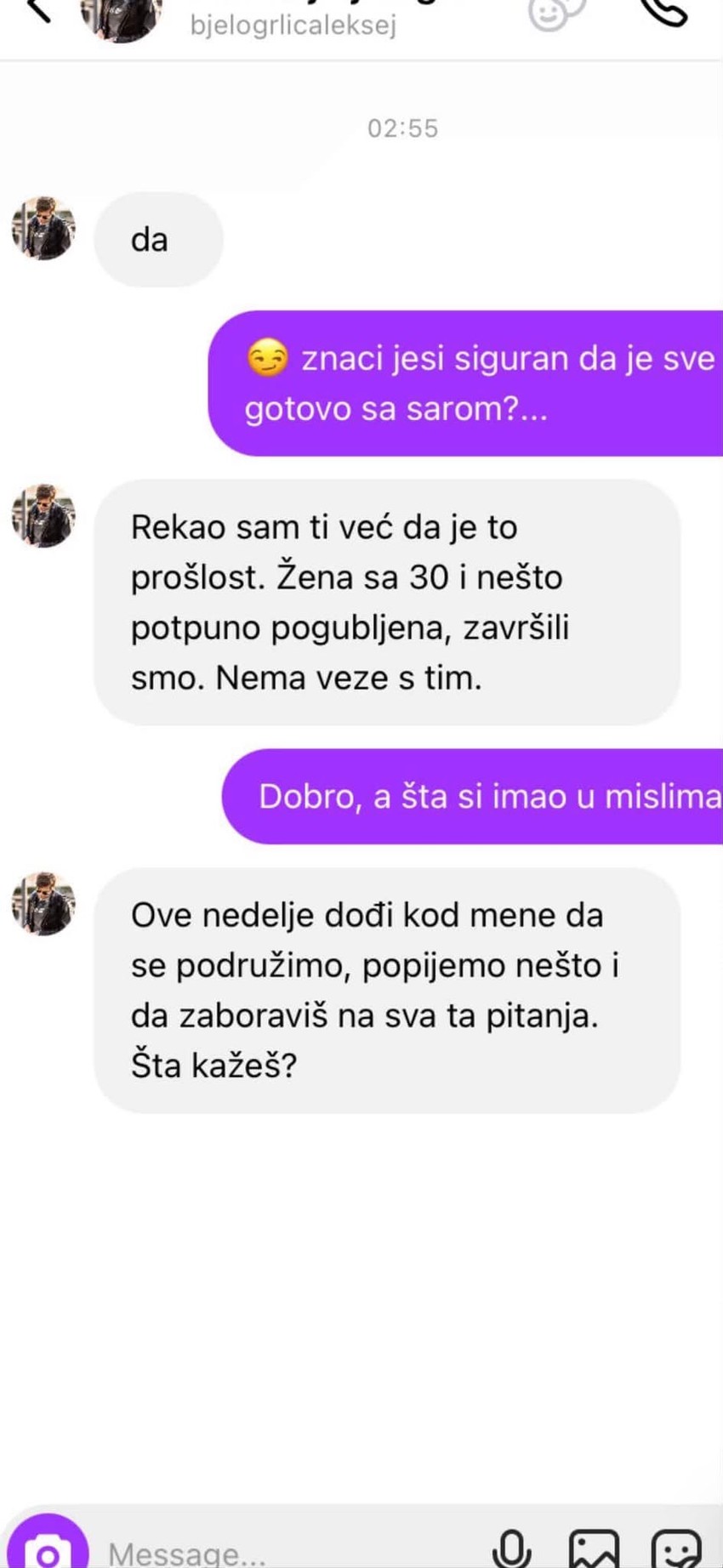 Poruke Alekseja Bjelogrlića