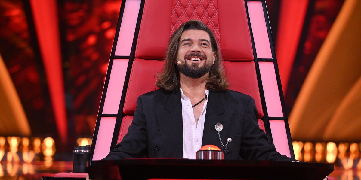 Tomasz Szczepanik w "The Voice Senior". 