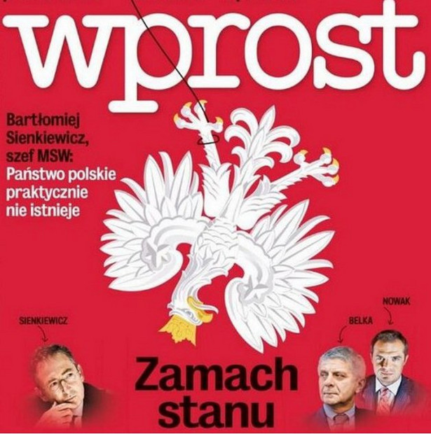 Okładka "Wprost"