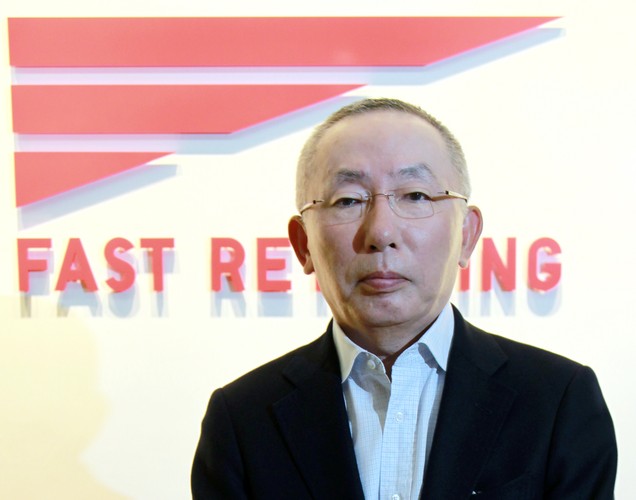 Tadashi Yana, 63 latai, założyciel Fast Retailing Co.
