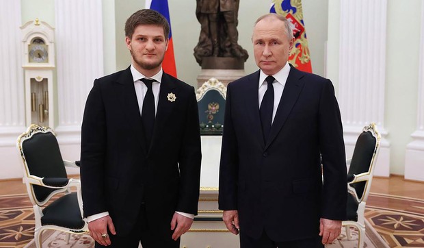 Ahmat Kadirov i Vladimir Putin 2023. godine
