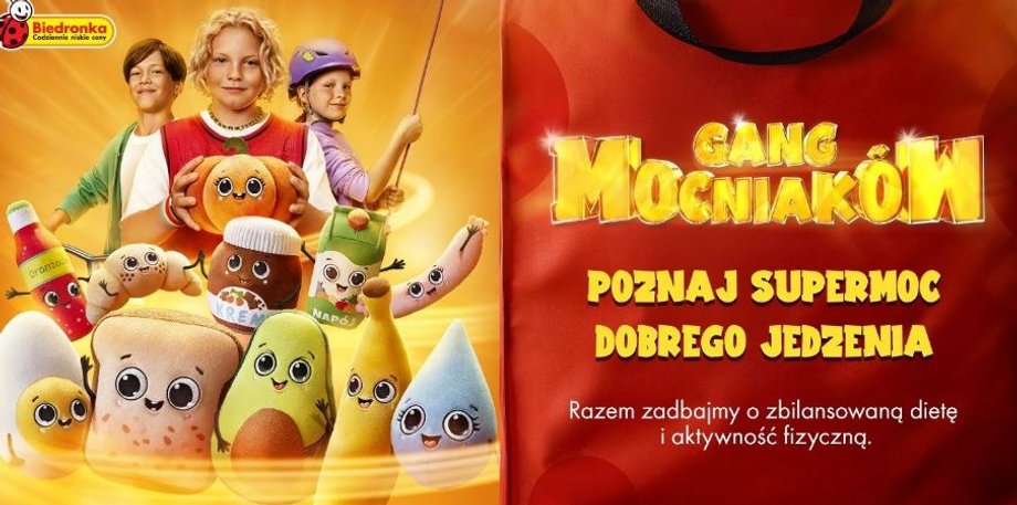 Biedronka pokazuje swój nowy "gang"